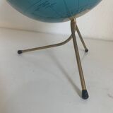 Vintage 1960s globe, Taride tripod metal - 28 cm