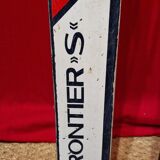 Pair of vintage skis