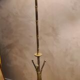 Lampadaire style bambou acier peint