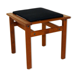 Tabouret en teck, Suède,