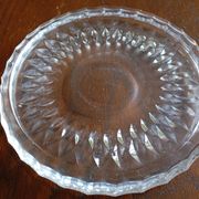 Dessous de bouteille en cristal Val Saint Lambert