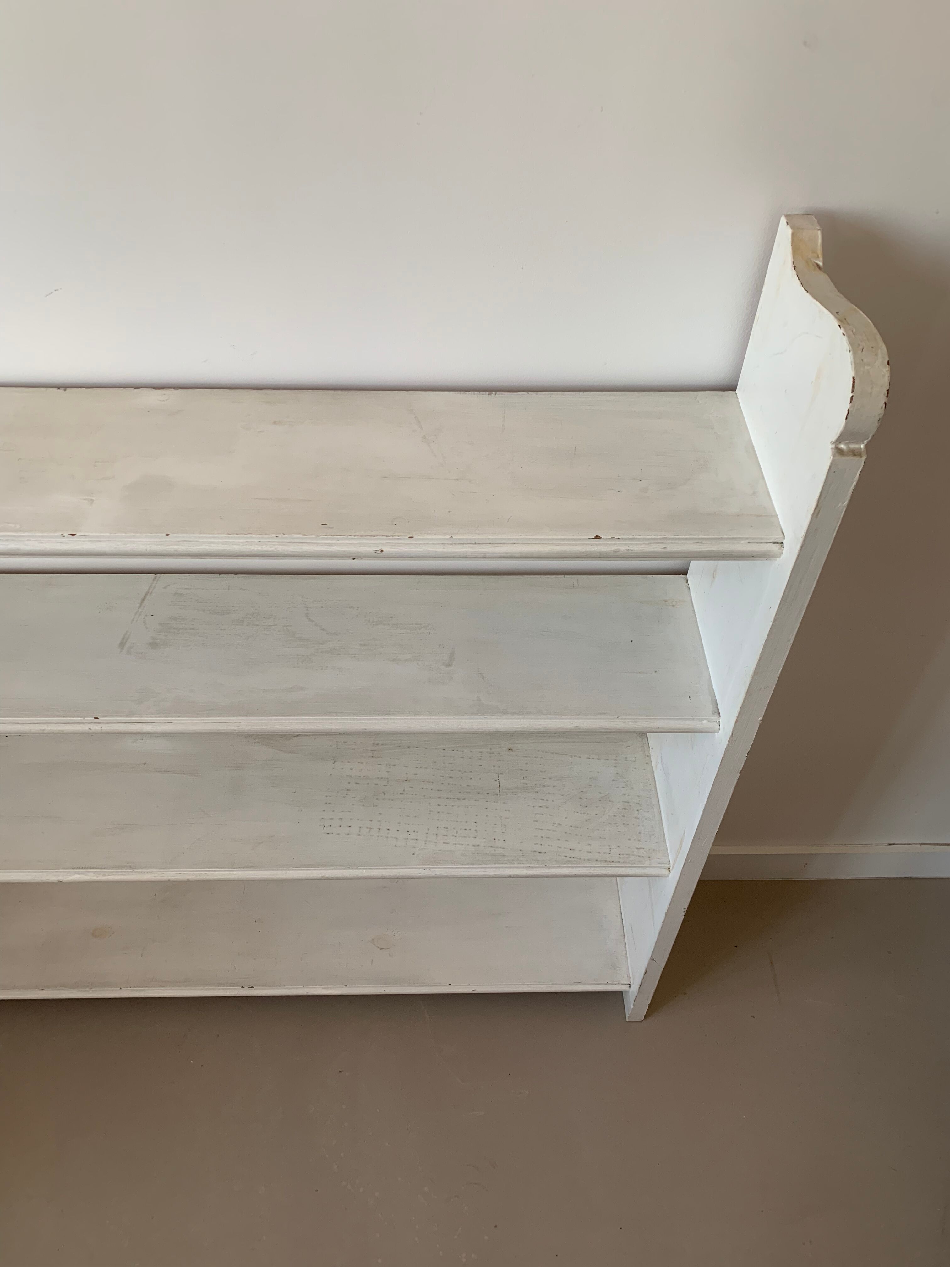 Antique solid wood shelf