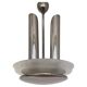 Large Very Rare Bauhaus / Functionalism / Art Deco Chrome Chandelier, 1930s