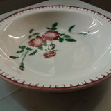 Earthenware Sarreguemines deep dish