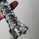 Crayfish/lobster handle, silver-plated metal, 1950s-1970s