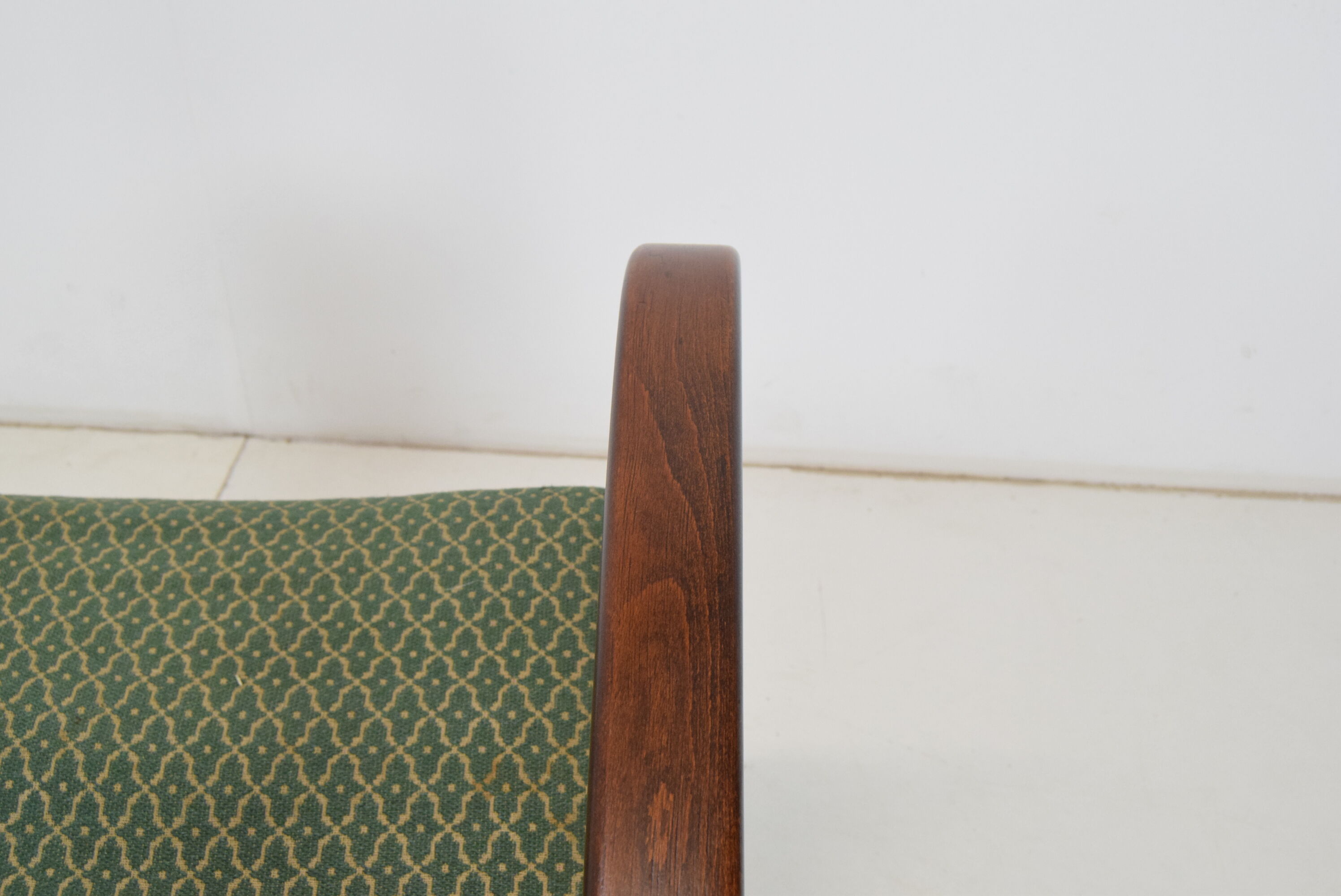 Mid-century Armchair,Designed by Jindrich Halabala,1950's.