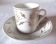 Paire de tasses à café en porcelaine de Paris