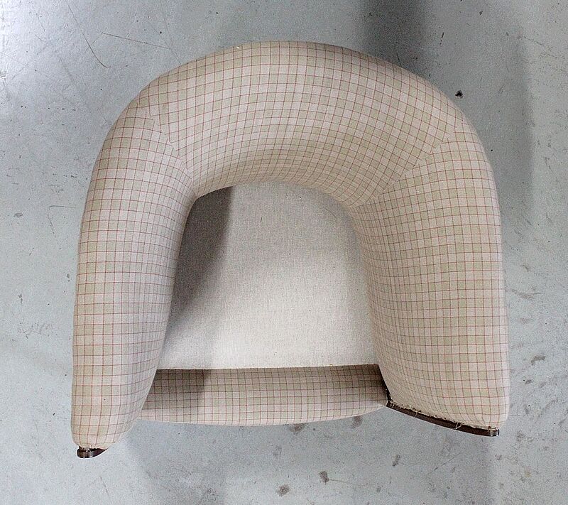 Mahogany armchair, Art Deco 1930