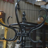 Old curved wooden parrot coat rack 1920