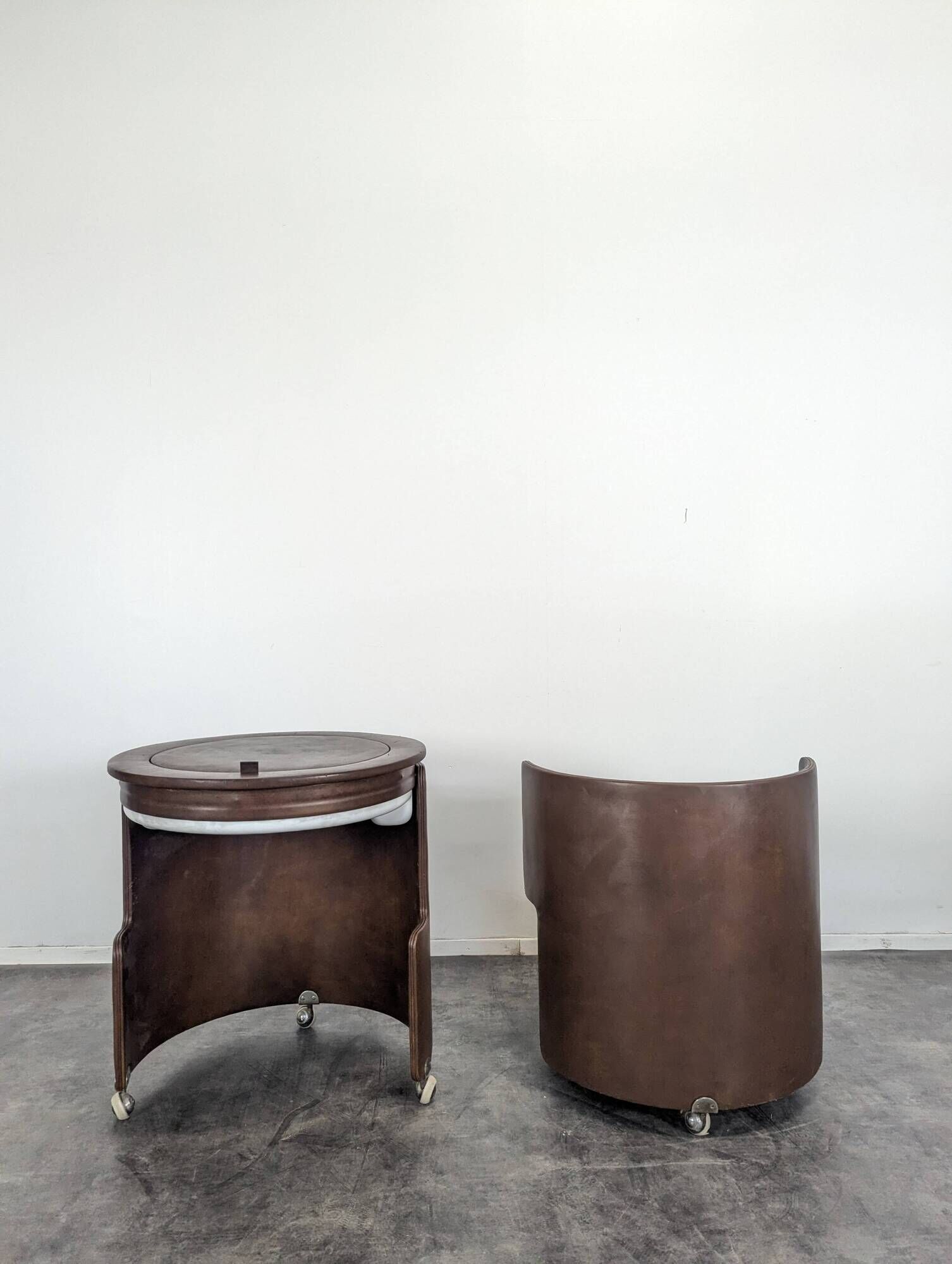 Hairdresser by Luigi Massoni for Poltrona Frau