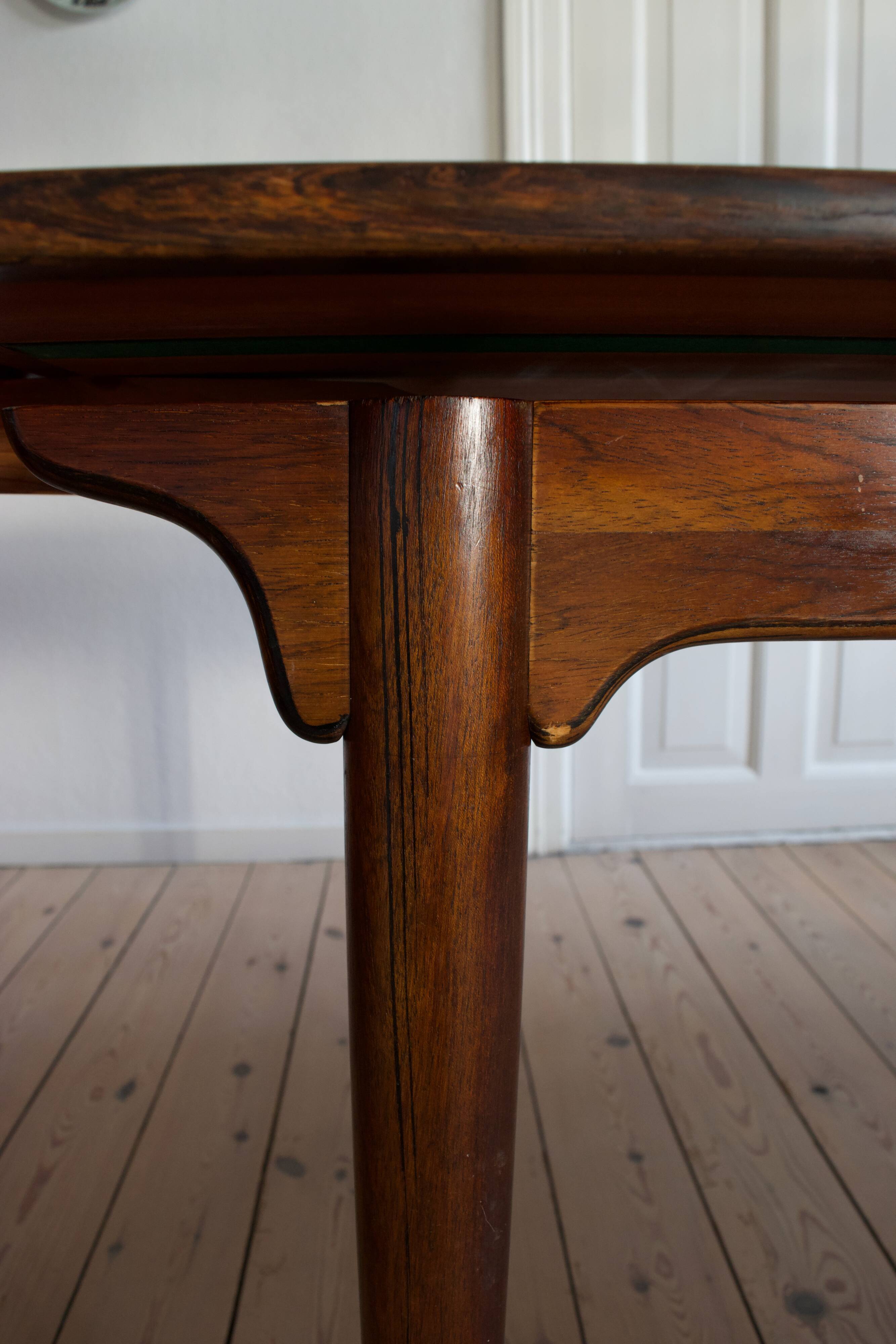Mid-Century Danish Rosewood #54 Dining Table Omann Jun, 1950