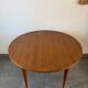 Vintage teak round table