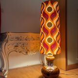Floor lamp Lucifer vintage lampshade