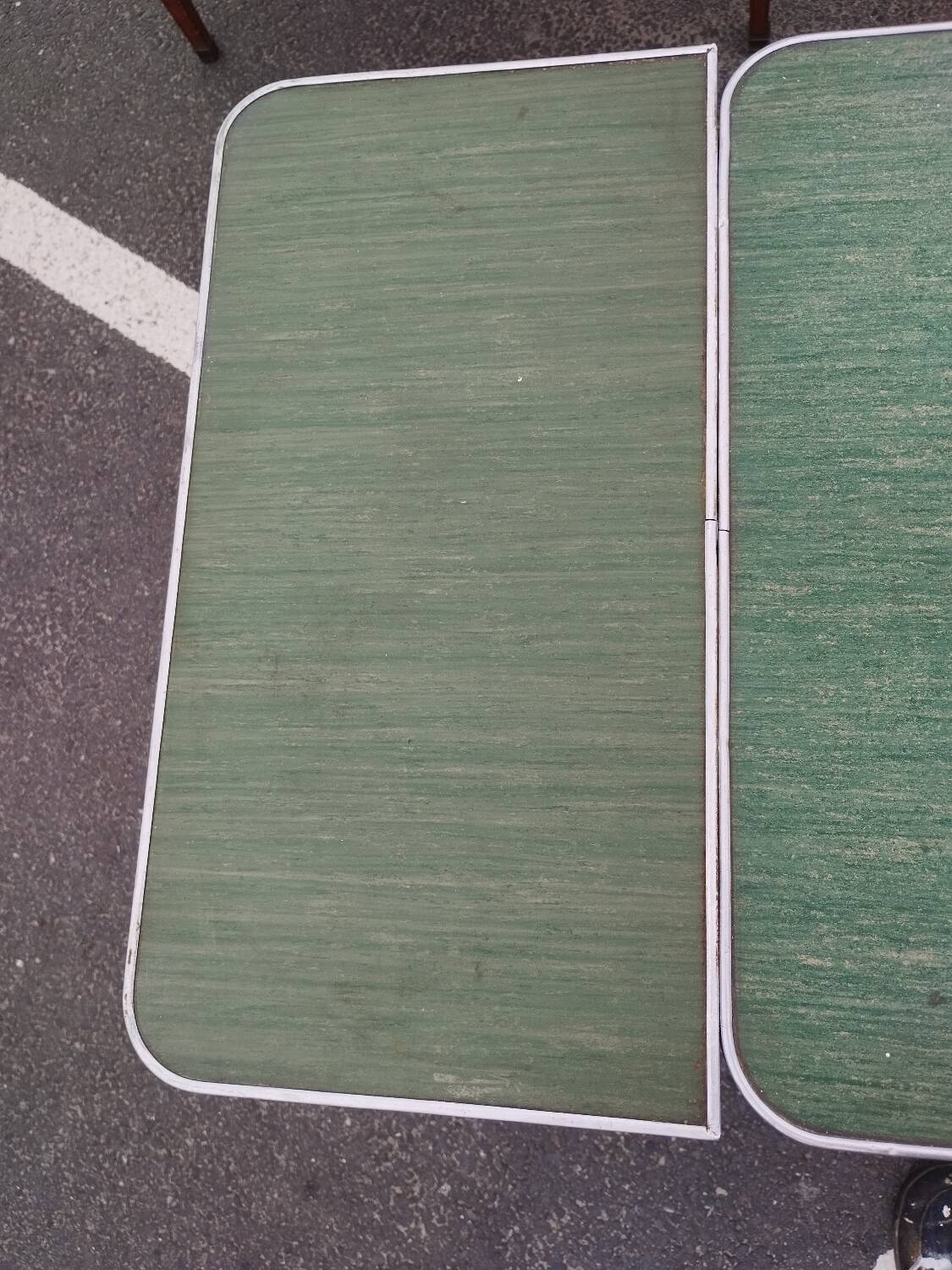 Antique vintage kitchen table