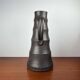 Footed vase in studio pottery from German mid-century by Petra Töpferei, 1960s.