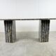 Vintage granite dining table, 1970s