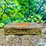 Large brass box from the Art Nouveau period.
