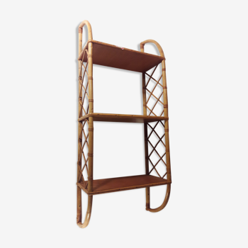 Shelf rattan