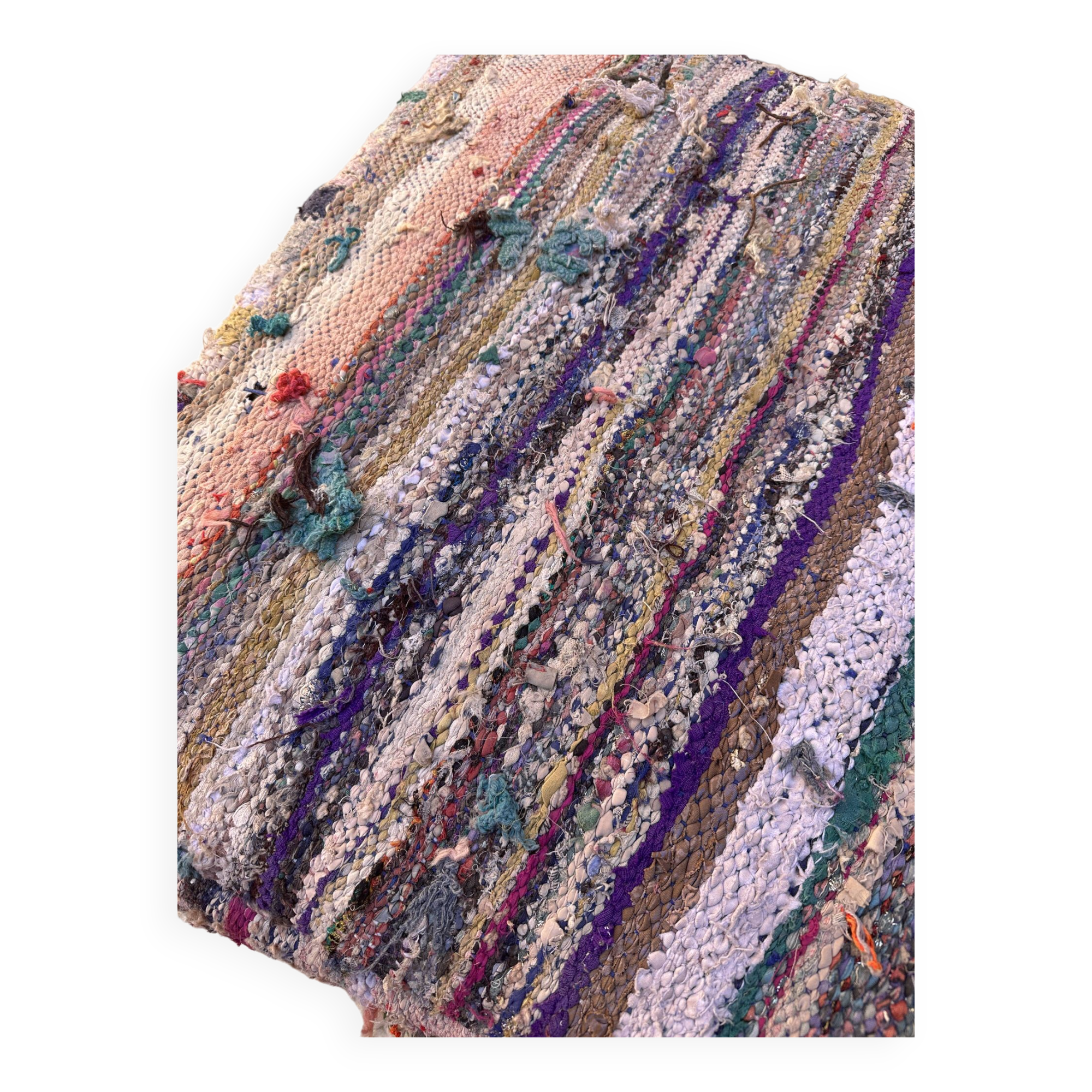 Pair of Moroccan poufs