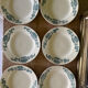 6 flat plates old iron earth Lutetia Longchamp