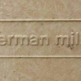 Lot of 4 Eames DSS chairs in fibre H Miller