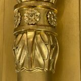 Mirror 212x101 cm empire era early nineteenth, gilding with gold leaf very good condition