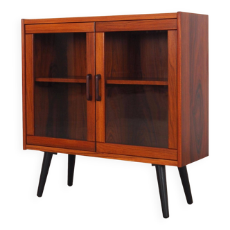 Rosewood showcase, Danish design, 1970s, production: Denmark