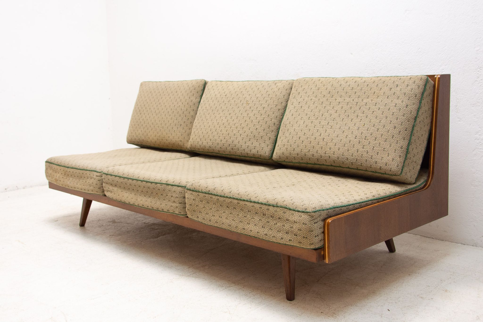 Mid century folding sofa, 1960´s, Czechoslovakia