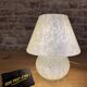 Murano glass mushroom bedside lamp, Italy