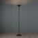 Vintage floor lamp in enamelled metal and brass, design, Italy, 1980s