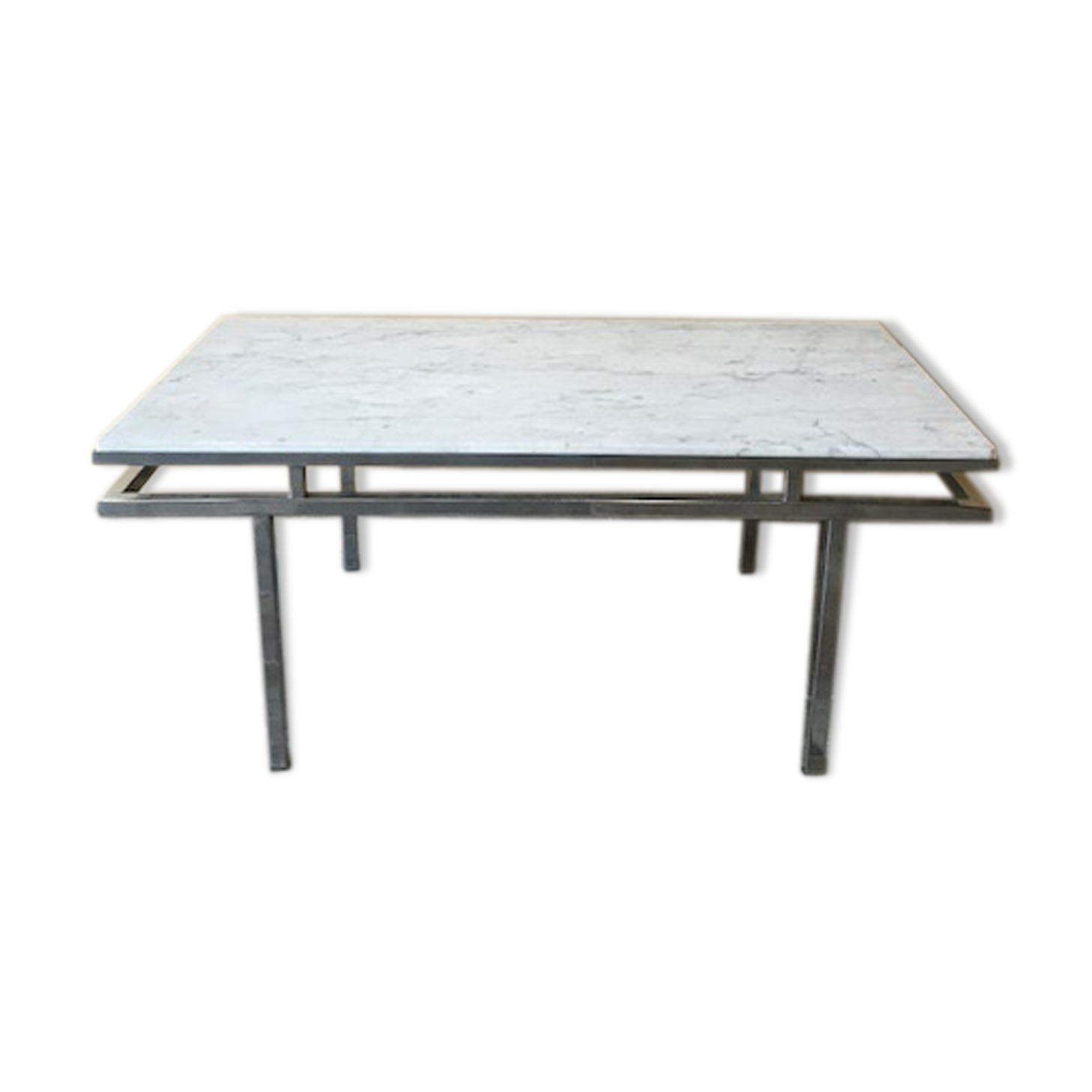 70s marble coffee table