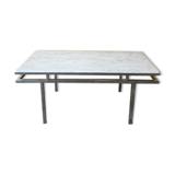 70s marble coffee table