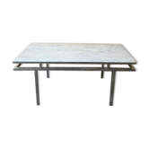 Table basse marbre années 70