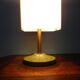 Lampe à poser, en métal et pvc, années 40/50
