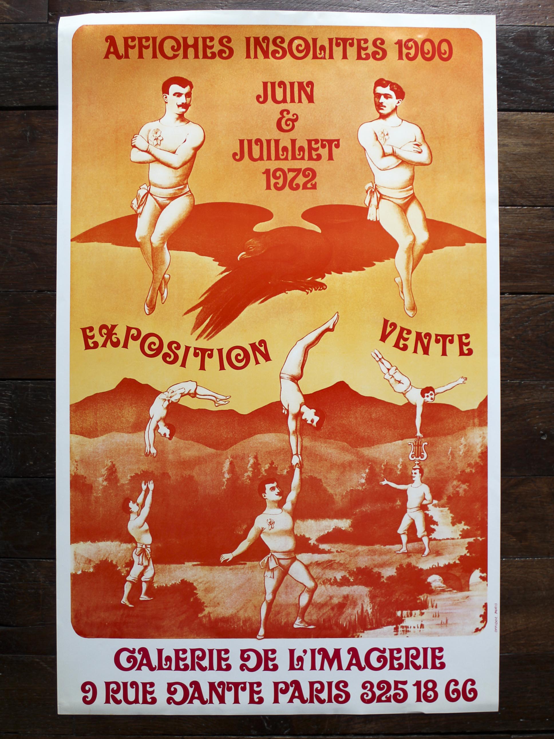 Unusual posters 1900 exhibition of 1972