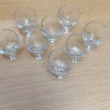 Cut glass shot glasses