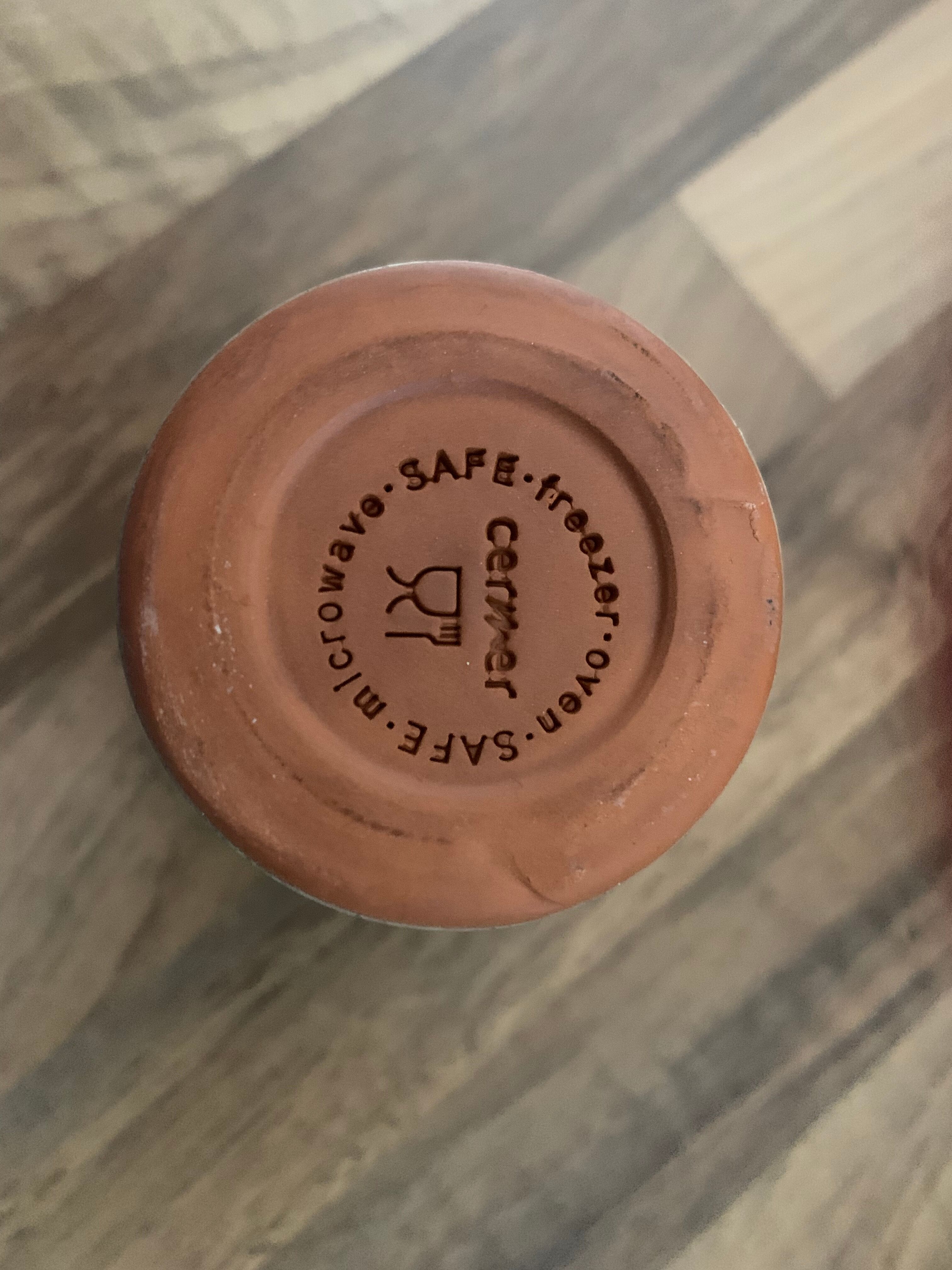 Lot de 5 mug en grès ancien Cermer