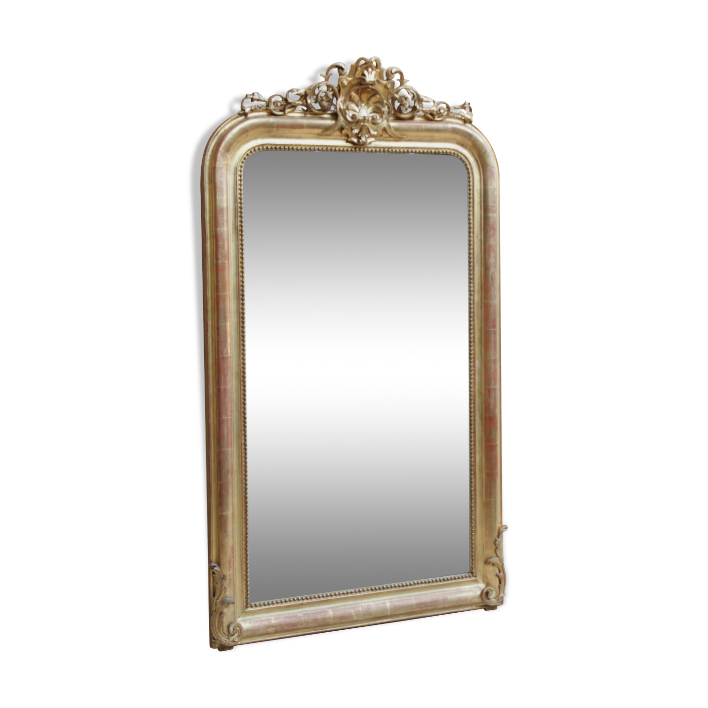 Gold Louis Philippe style mirror
