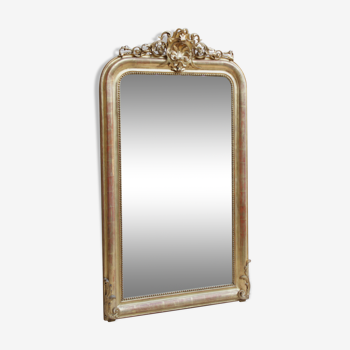 Miroir doré de style Louis Philippe
