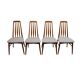 Set of 4 Niels Koefoed dining chairs, 1960s