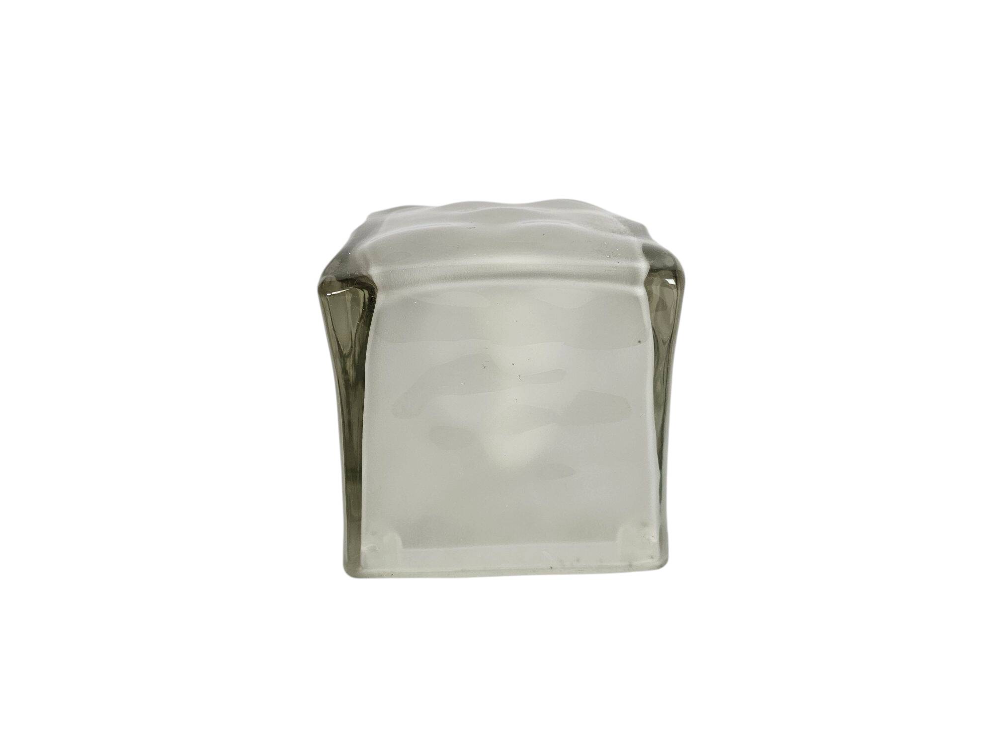 Ikea - cubic lamp  - Iviken -  frosted glass - model B002 - 1990