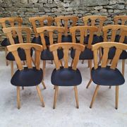 Set of 12 bistro chairs