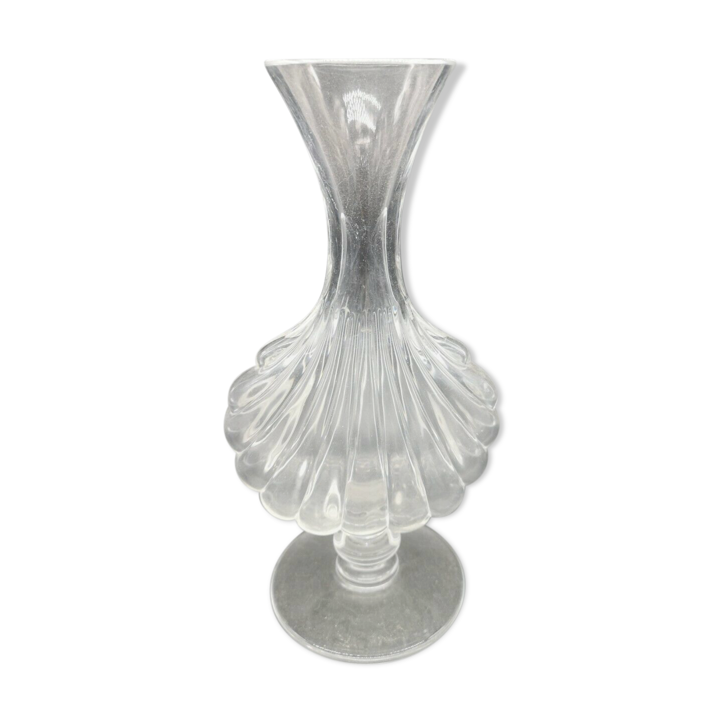 Vase Baccarat shell on foot shower