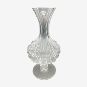 Vase Baccarat shell on foot shower