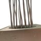 Vintage 2000s Quasar Holland Floor Lamp - Sculptural Stainless Steel