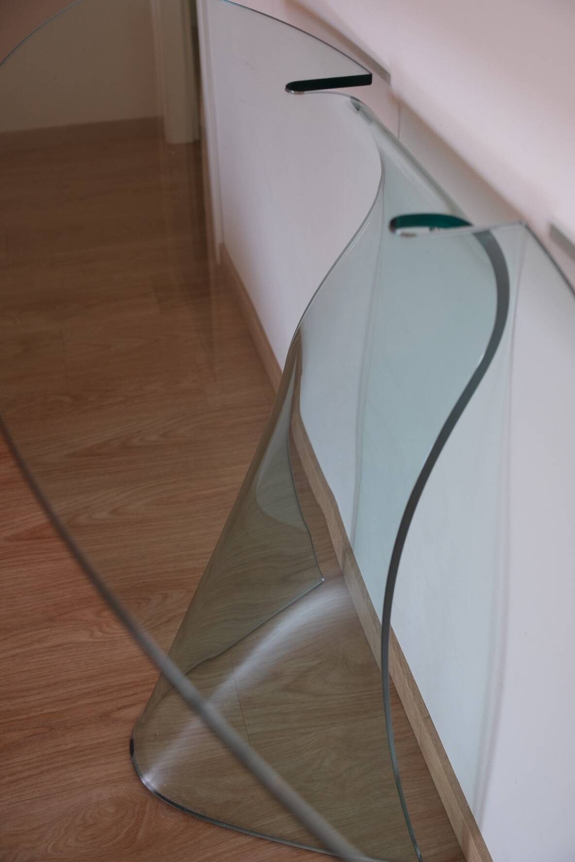 Fiam italia glass table/console – italian design