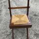 Suite of 6 wooden chairs  1940/1950