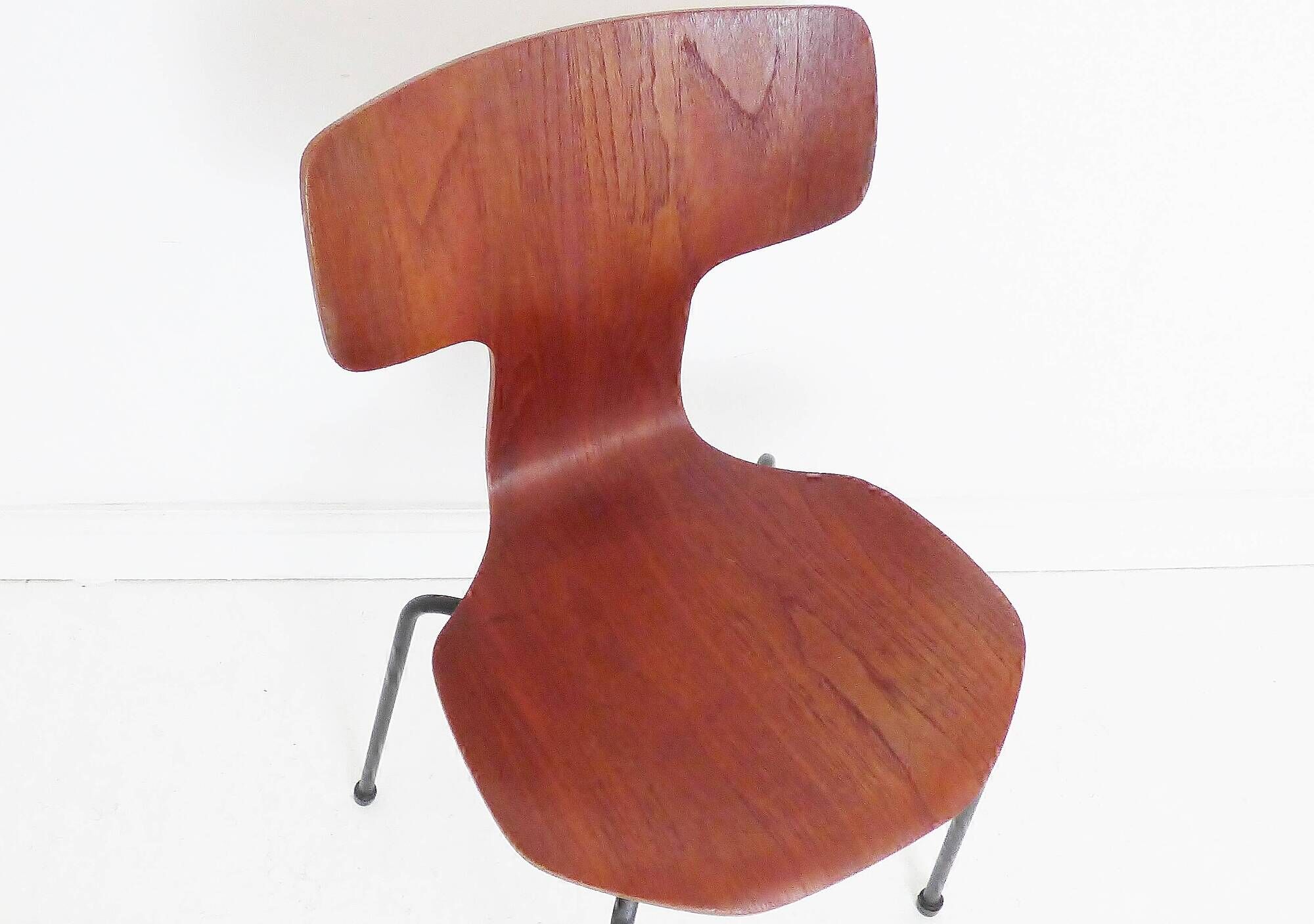 Vintage Danish Teak 3103 ' Hammer' Chair By Arne Jacobsen For Fritz Hansen