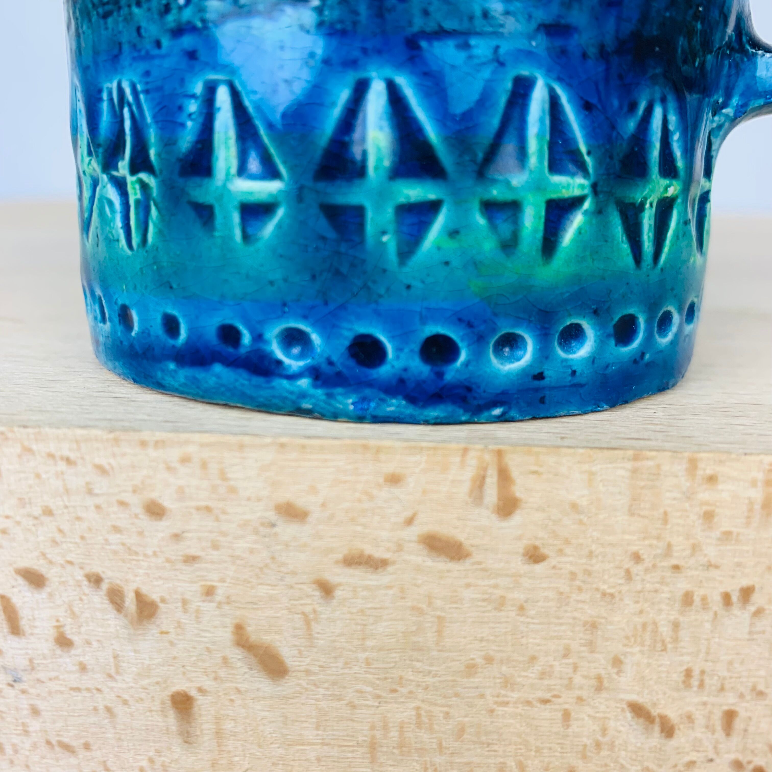Vase Aldo Londi Rimini Blue Bitossi