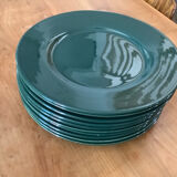 Earthenware presentation plates